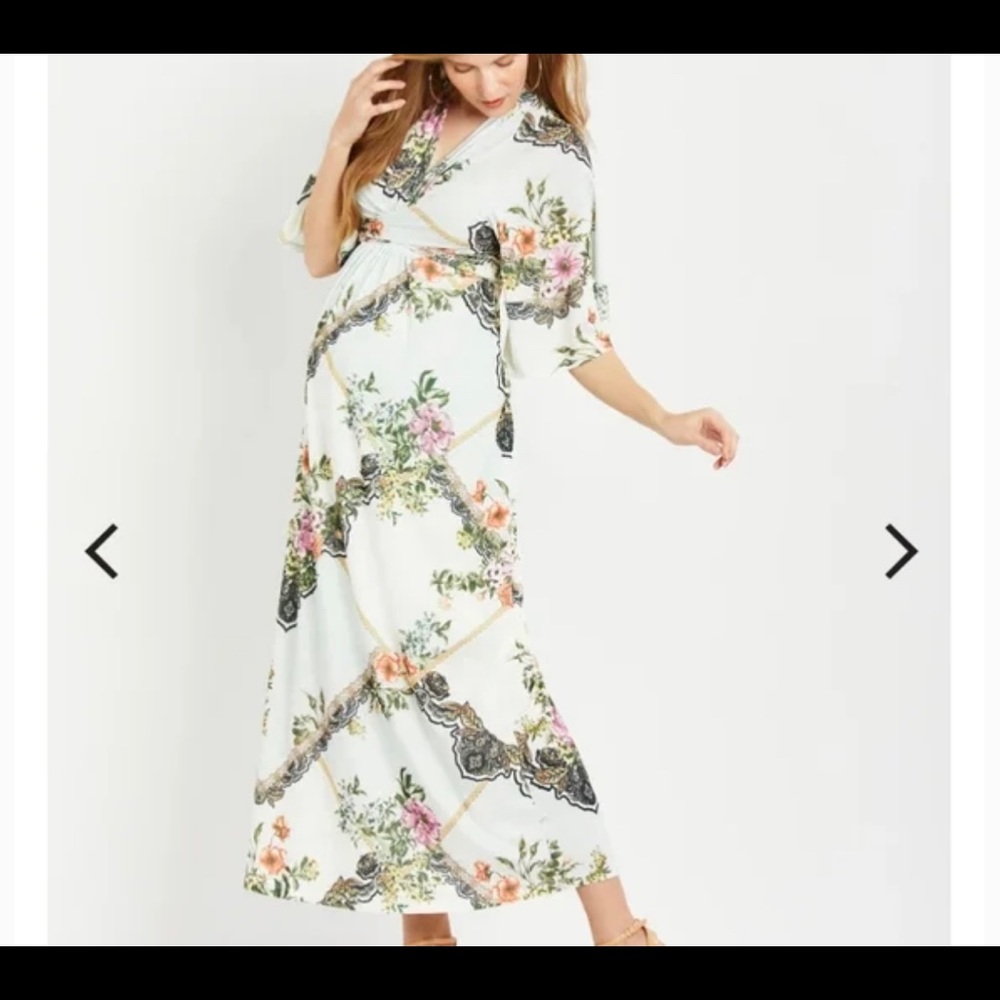 Jessica Simpson Maternity Maxi Dress - Picture 2 of 3